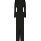 Gildea Long Sleeve Black Dress