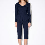 Slate Capri Pants - Multicolour - The Tacca