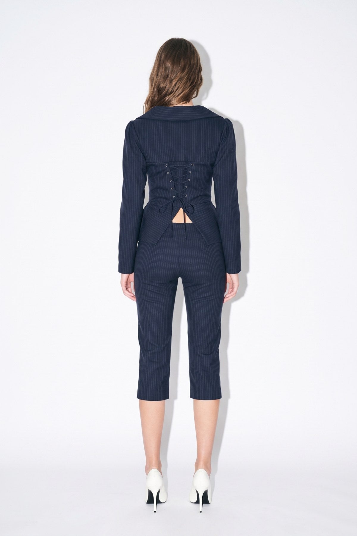 Slate Capri Pants - Multicolour - The Tacca