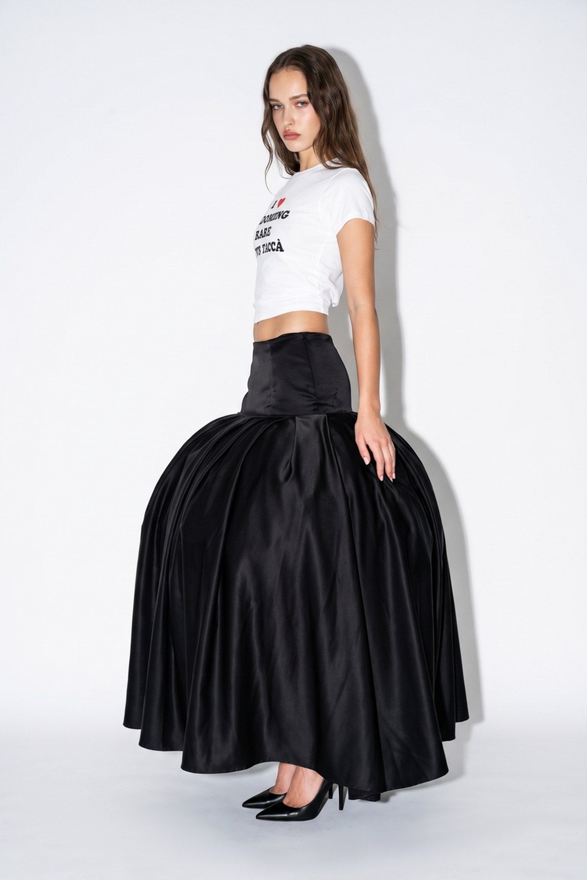 Black Monet Skirt - Black - The Tacca
