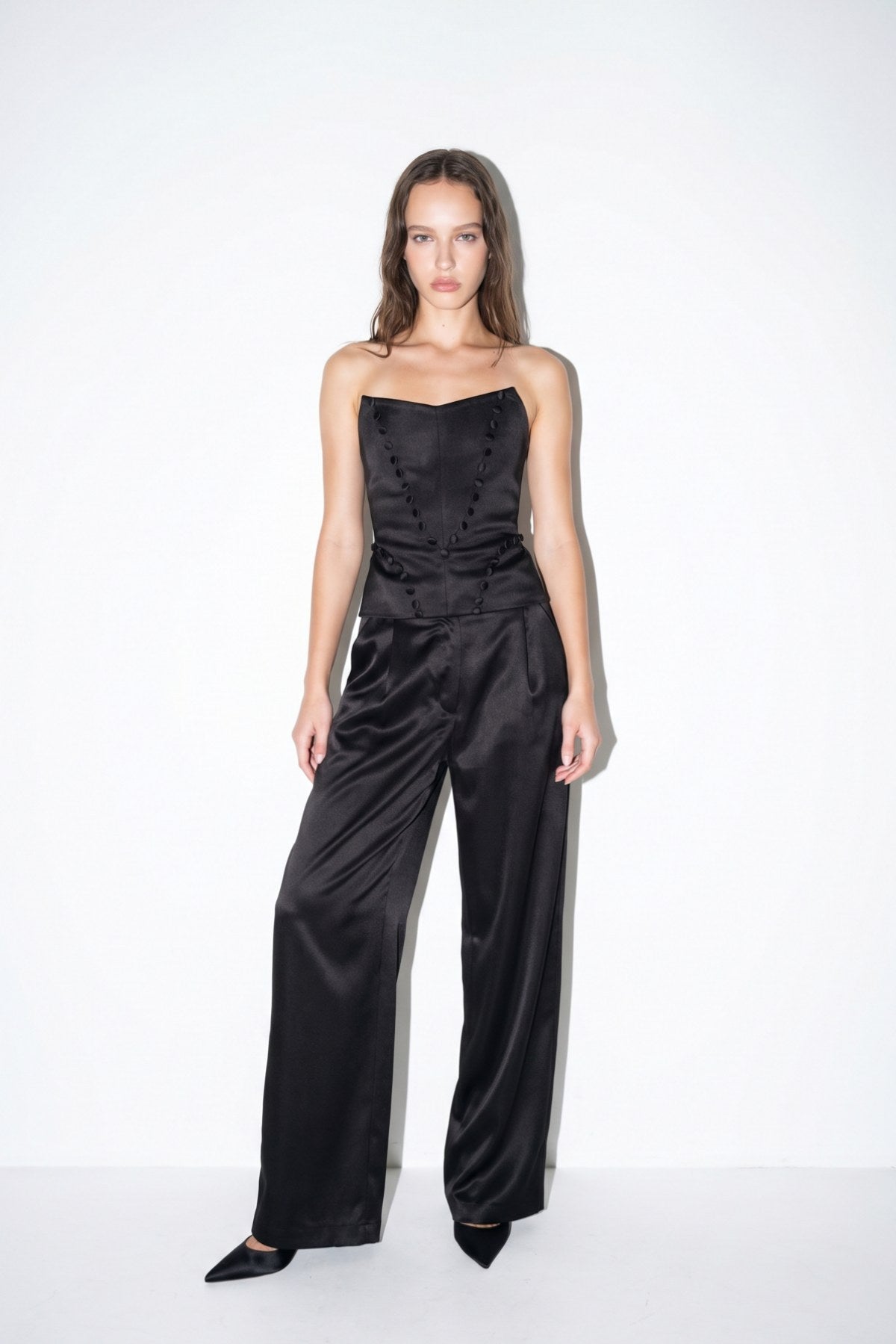 Lola Corset - Black - The Tacca