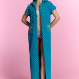 Miami Soleil Turkuaz Kaftan