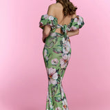 Oceanette Floral Top & Skirt Set