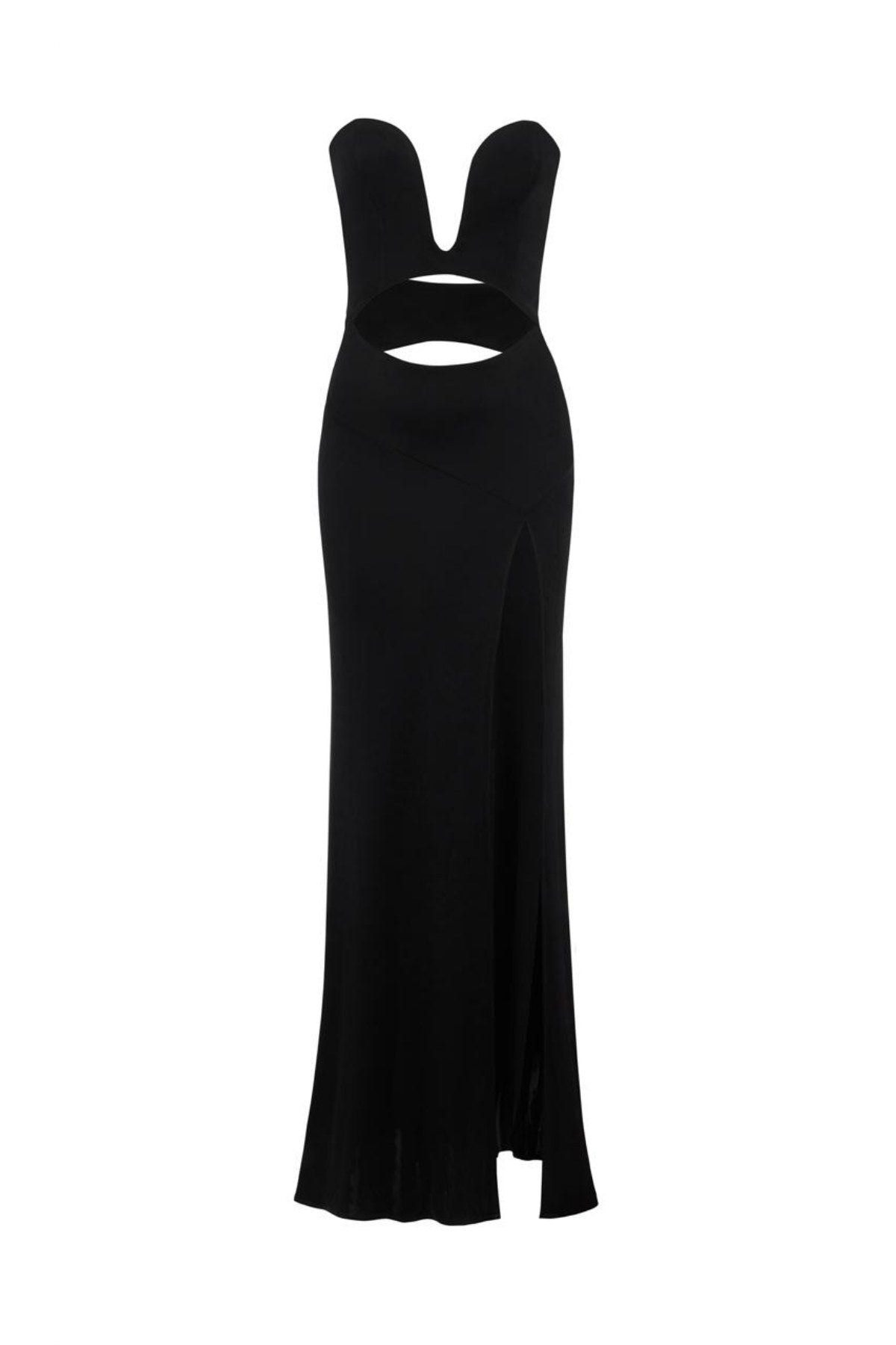 Isela Black Dress - Siyah - Görsel 3