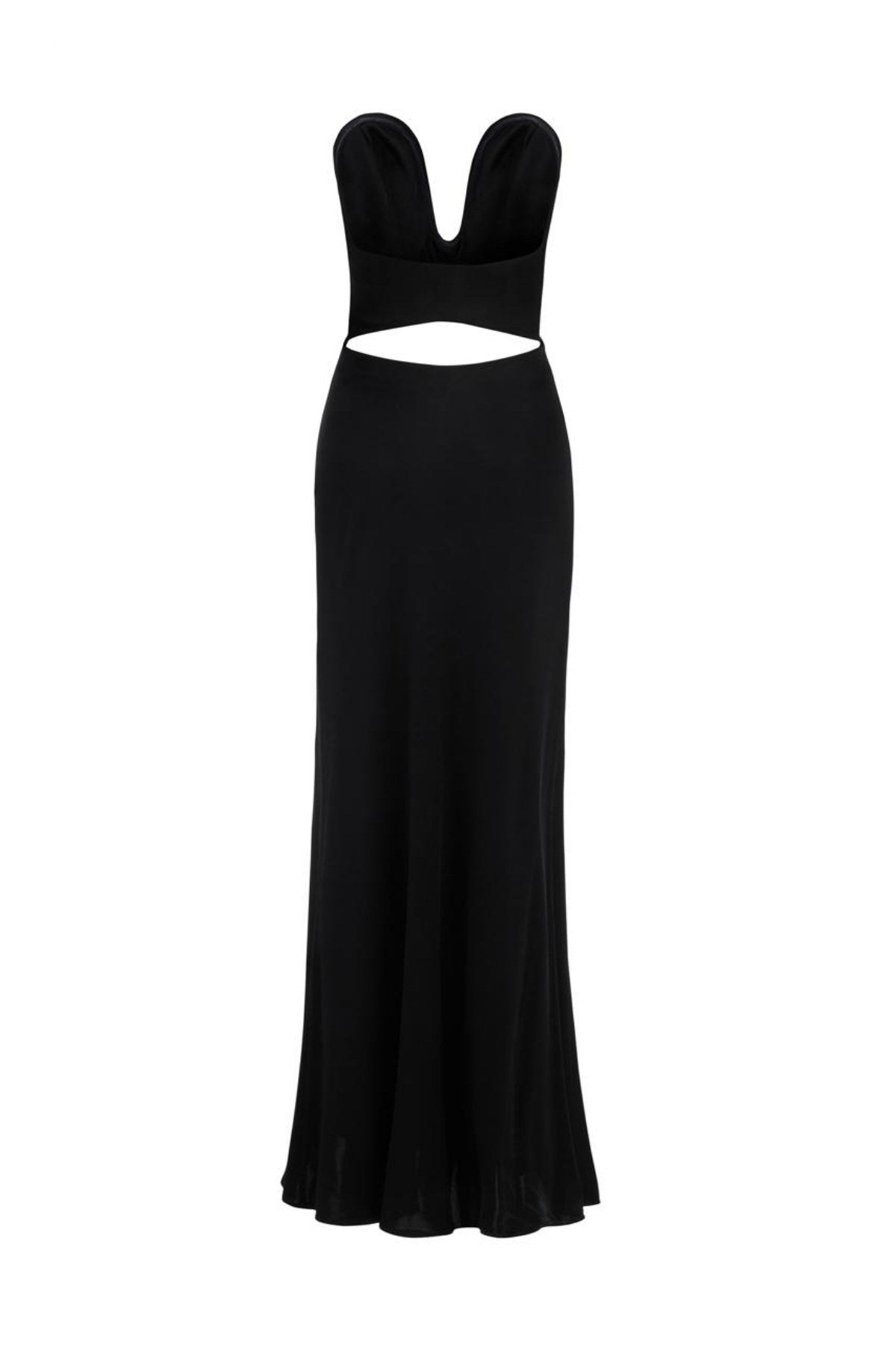 Isela Black Dress - Siyah - Görsel 4