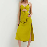 Lake Como Dress Lime
