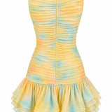 Leonis Batic Pattern Dress