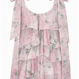 Lilia Pink Floral Dress