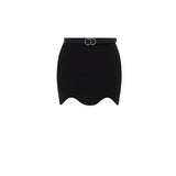 Ravela Skirt With Belt - Black