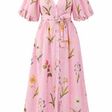 Taja Floral Dress
