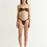 Velora Bikini Brown
