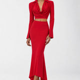Viento Skirt Set - Red